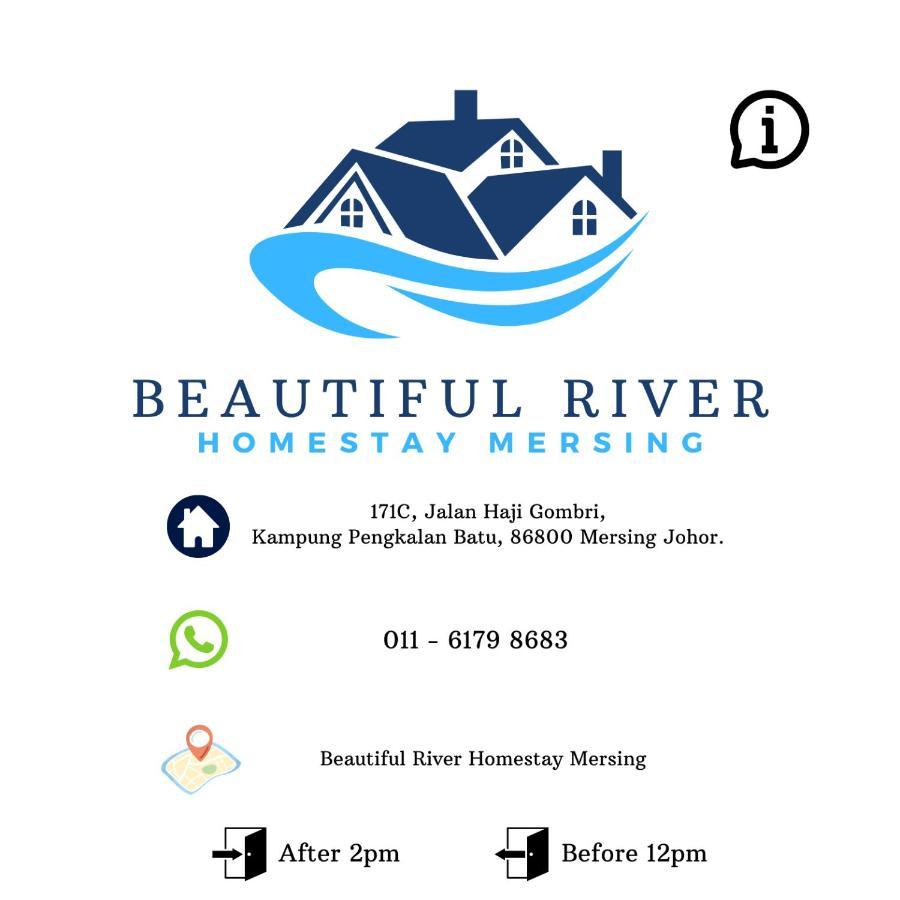 Beautiful River Homestay & Room Mersing Eksteriør billede